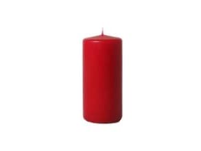 Bloklys Ø60x180 mm Brændetid 60 timer Rubinrød,stk