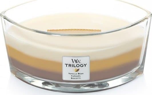 WoodWick 76904, Muu, Beige, Ruskea, Valkoinen, Karamelli, Vanilja, 1 kpl