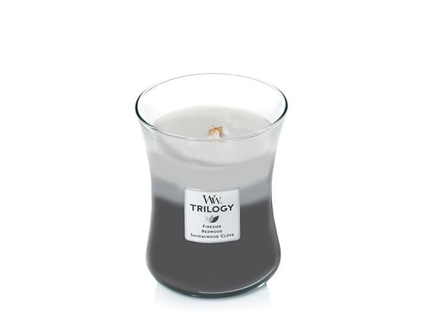 WoodWick 92911, Andre, Grå, Hvit, Rav, Musc Parfyme , menn, Vetiver, 1 stykker