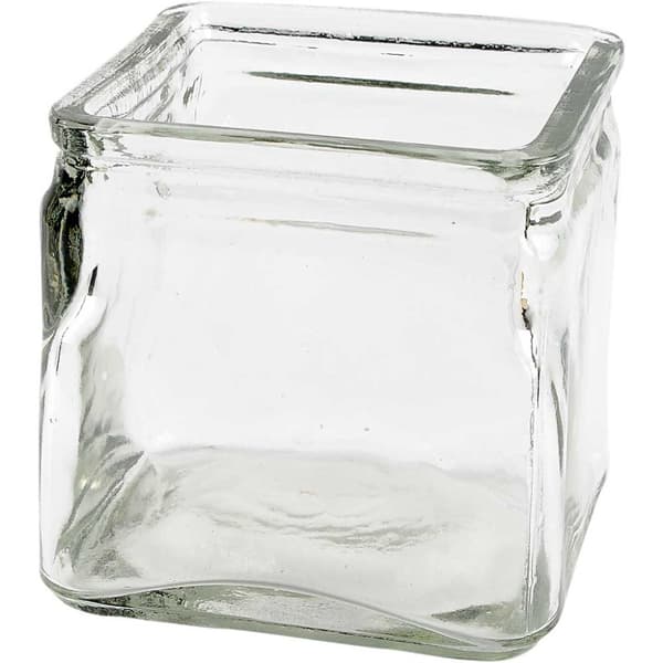 Värmeljushållare 12 st Kvadratiska - 10x10 cm
