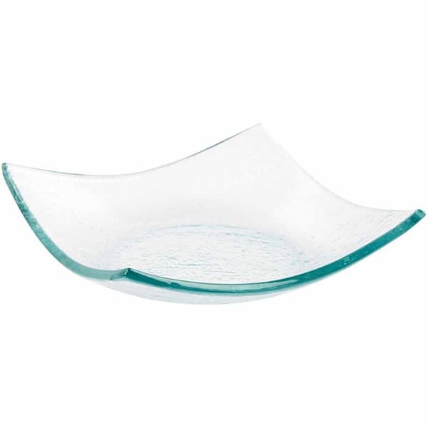 Ljusfat av Glas - Kvadratisk Design - 15 x 15 cm - 12 st