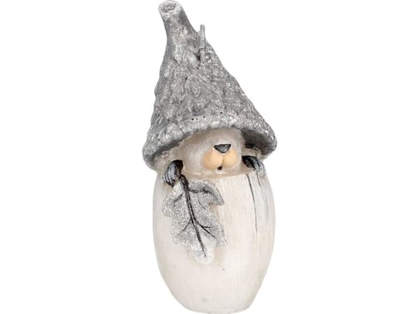 Artman ARTMAN Joulu Gnome koristeellinen kynttilä hopea 1kpl