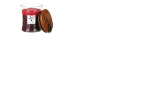 WoodWick Sun Ripened Berries, Rund, Rød, Hagerips, Blackberry, Spice, 1 stykker