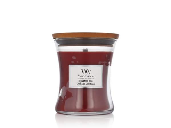 WoodWick 92104, Andre, Rød, Kanel, Vanilje, 1 stykker