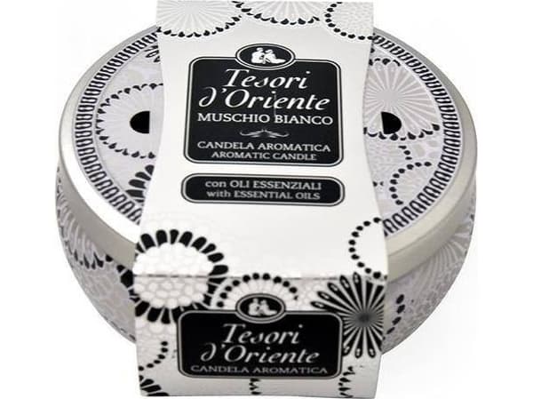 Tesori d’Oriente White Musk, Rund, Hvit musk, 1 stykker