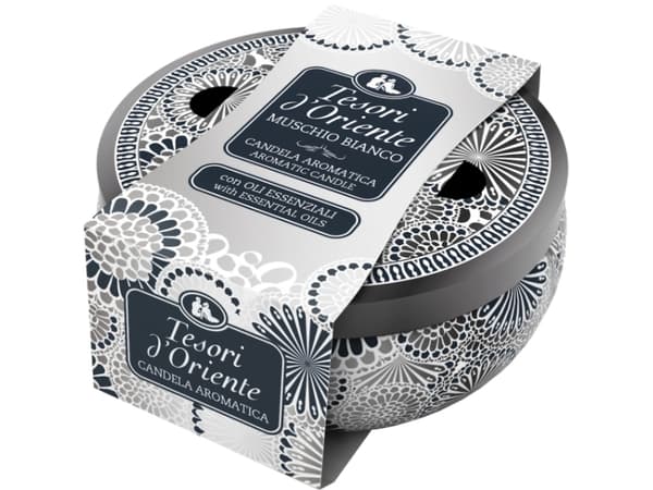 Tesori d’Oriente White Musk, Rund, Hvit musk, 1 stykker