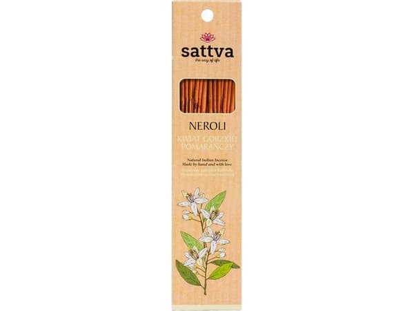 Sattva Sattva Natural Indian Incense natural Indian Neroli incense stick 15pcs | FREE DELIVERY FROM 250 PLN
