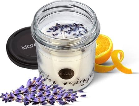 Klareko KLAREKO_Swiecidlo Mindre duftende soyalys Lavendel 80g
