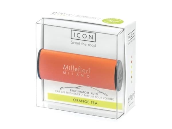 MILLEFIORI_Icon Car Air Freshener Car Fragrance Classic Orange Tea