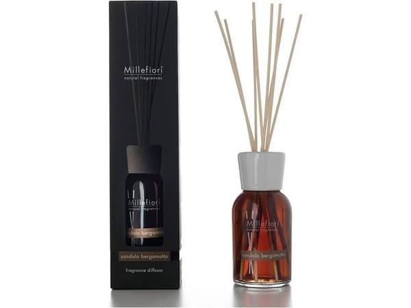Drėkintuvas Millefiori Milano Aromatinis difuzorius Natura l Santalas ir bergamotė 250 ml