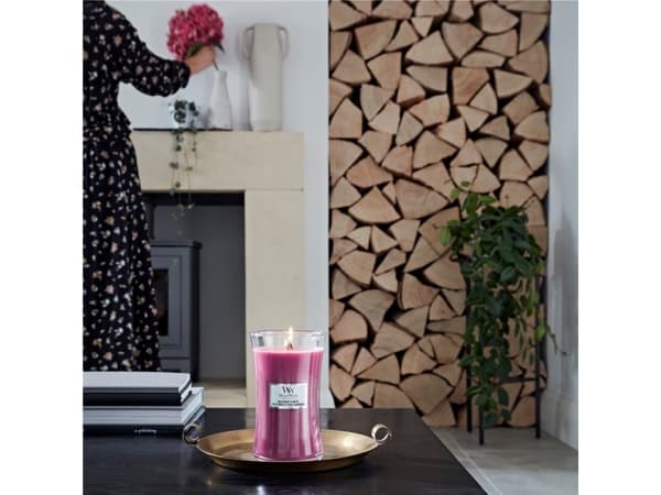 WoodWick Wild Berry & Beets Large Jar, Rund, Rosa, 1 stykker