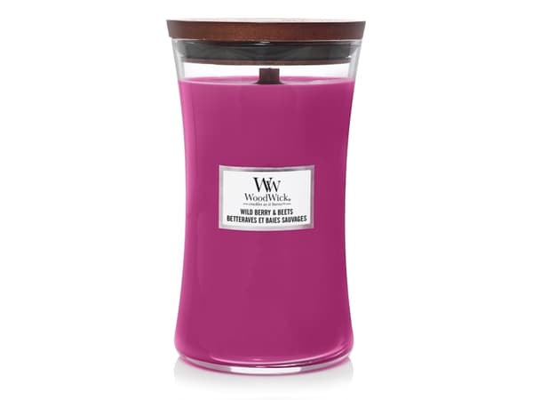 WoodWick Wild Berry & Beets Large Jar, Rund, Rosa, 1 stykker