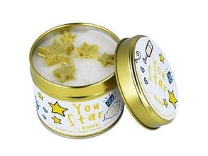You Star Candle Du er et Vonna-stjernelys i en blikkboks