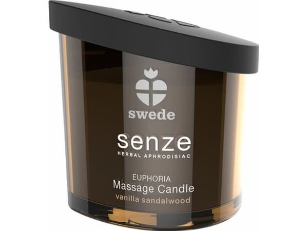 SWEDE_Senze Euphoria Massage Candle Vanilla Sandalwood 50ml