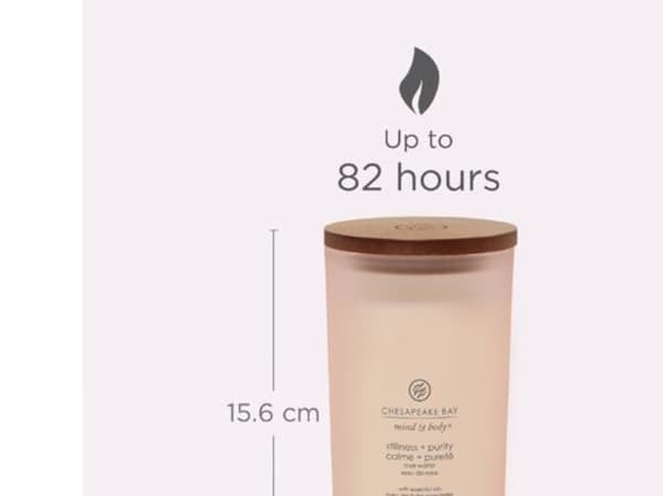 Doftljus tumlare stor Stillness &amp; Purity 355 g