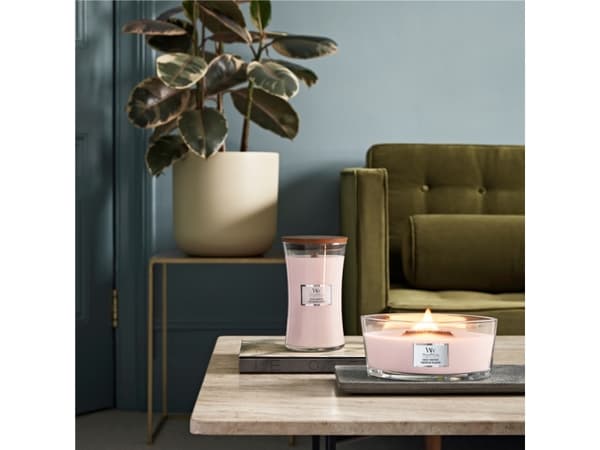 WoodWick Sheer Tuberose Large Jar, Pyöreä, Vaaleanpunainen, 1 kpl