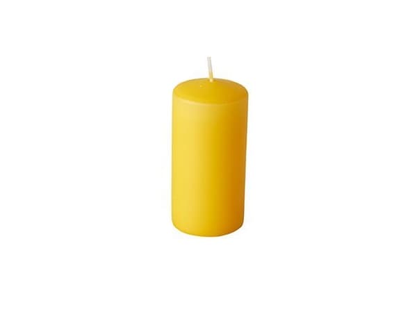 Papstar 17986, Cylinder, Gult, 16 timer, 8 stykker