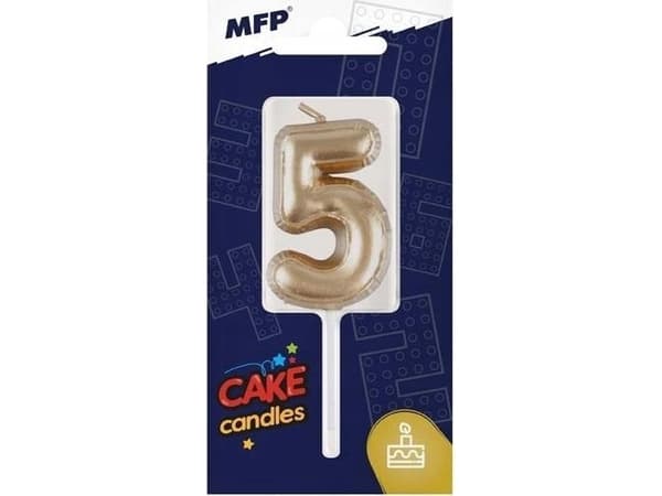 MFP papirkake lys ballong nr 5 gull 8800119