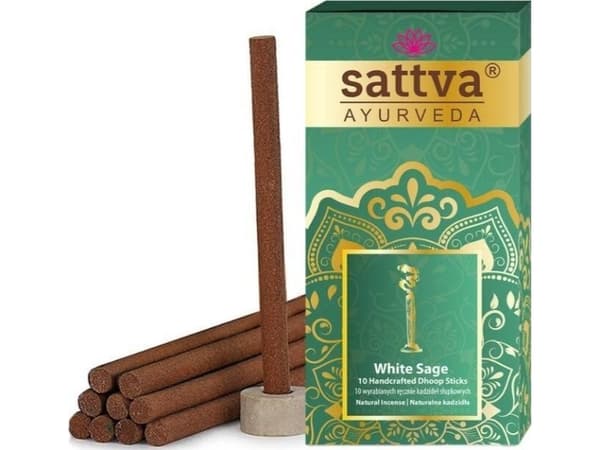 Sattva Sattva Incense Sticks kadzidła słupkowe White Sage 10szt