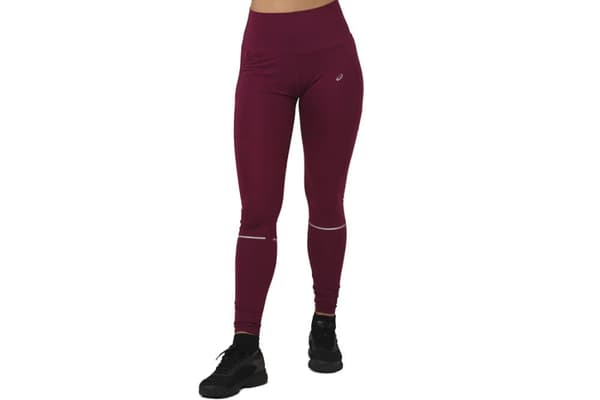 Asics System Tight W, Kvinde, Leggings, burgunder S