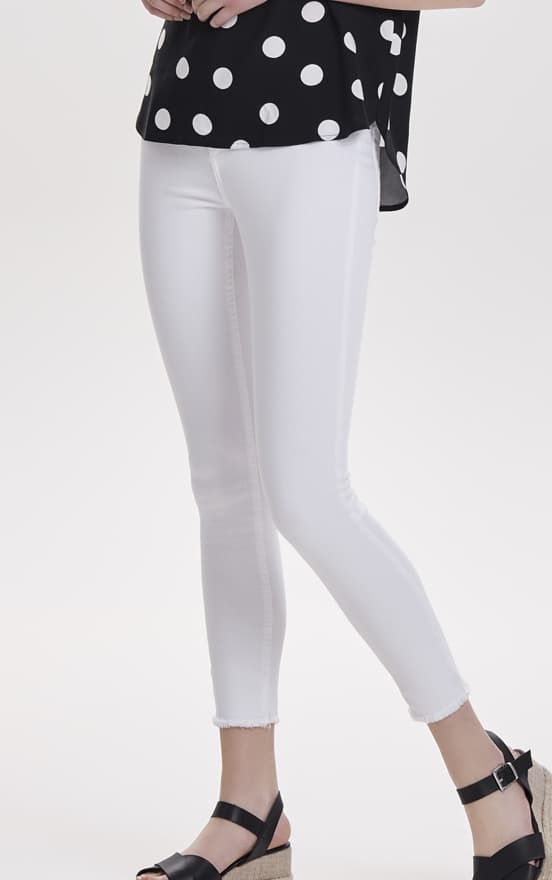 Only - onlBlush SK Ank Raw Jeans REA0730