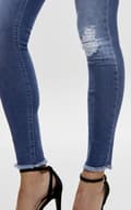 Miniatyrbild 3 av 7: Only - onlBlush Ank Raw Jeans REA2077