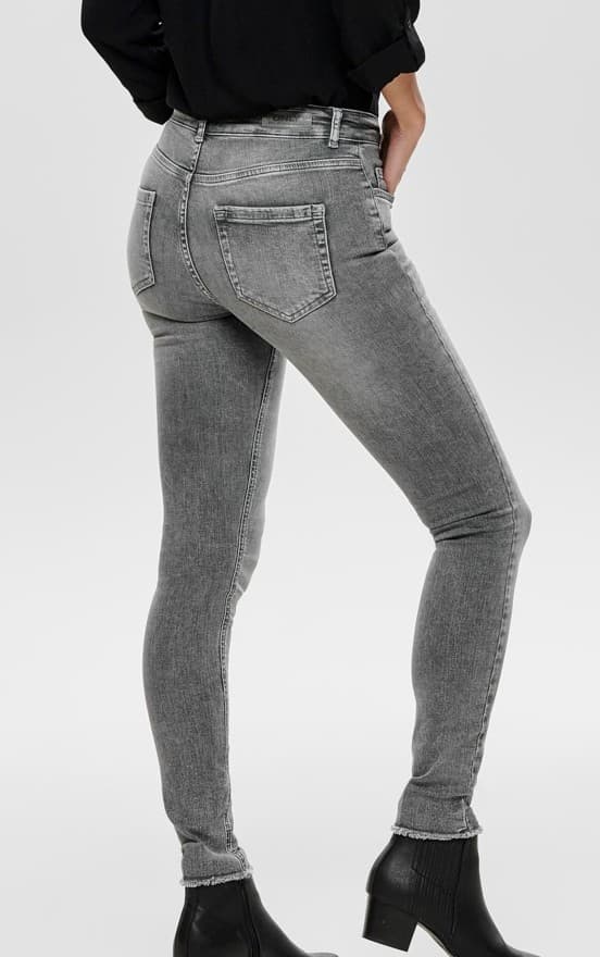 Only - onlBlush SK Ank Raw Jeans REA0918