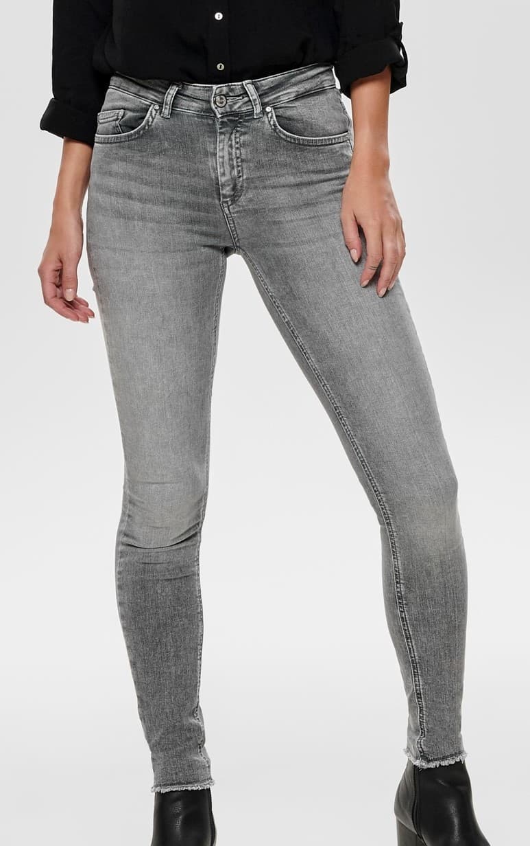 Only - onlBlush SK Ank Raw Jeans REA0918