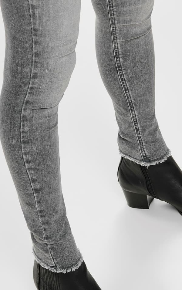 Only - onlBlush SK Ank Raw Jeans REA0918