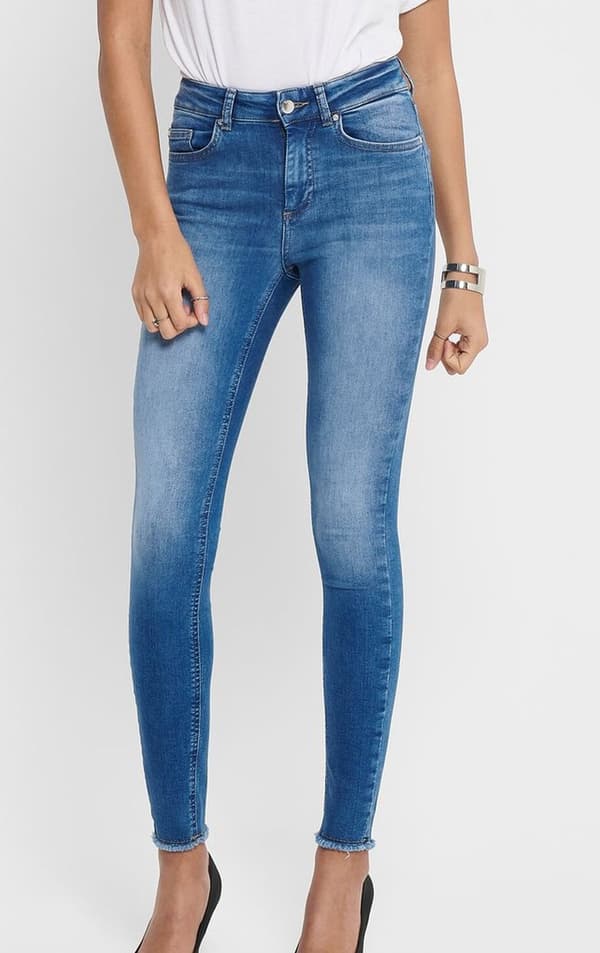 Only - onlBlush Ank Raw REA12187 Mellanblå XS/30