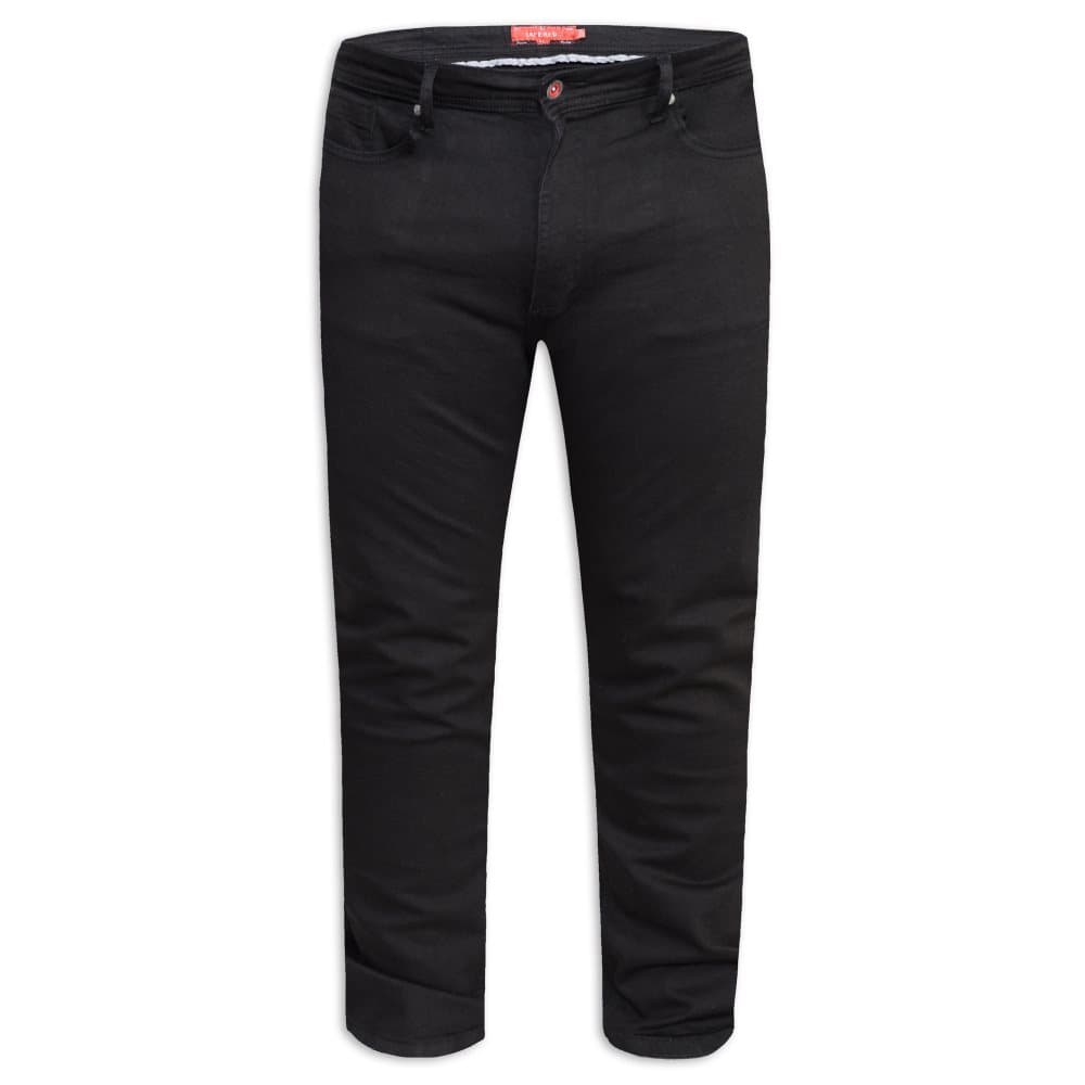Duke Herr Claude King Size jeans med avsmalnande passform och stretch