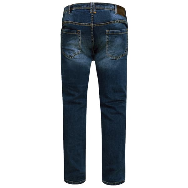 Duke Mens D555 Ambrose Stretch Tapered Kingsize Jeans