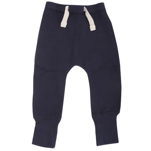 Babybugz Baby unisex vanliga sweatpants / jogging bottnar Nautical Navy 6-12 Months