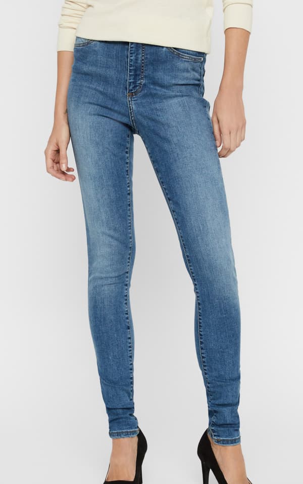 Vero Moda - vmSophia HW Skinny Jeans LT BL