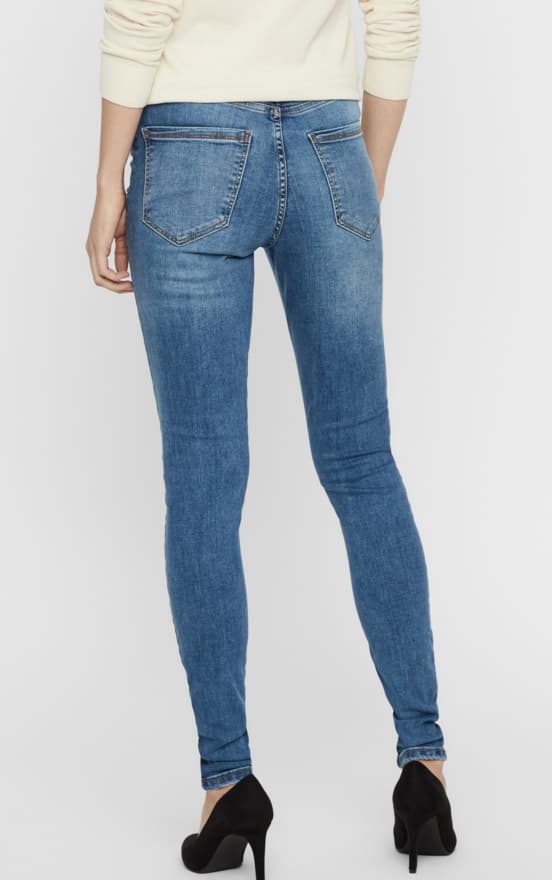 Vero Moda - vmSophia HW Skinny Jeans LT BL