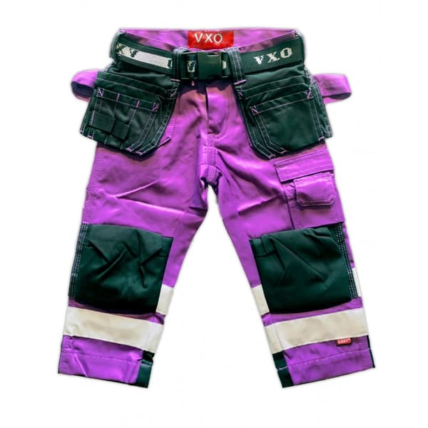 Arbetsbyxa med Loxy-reflex Lila