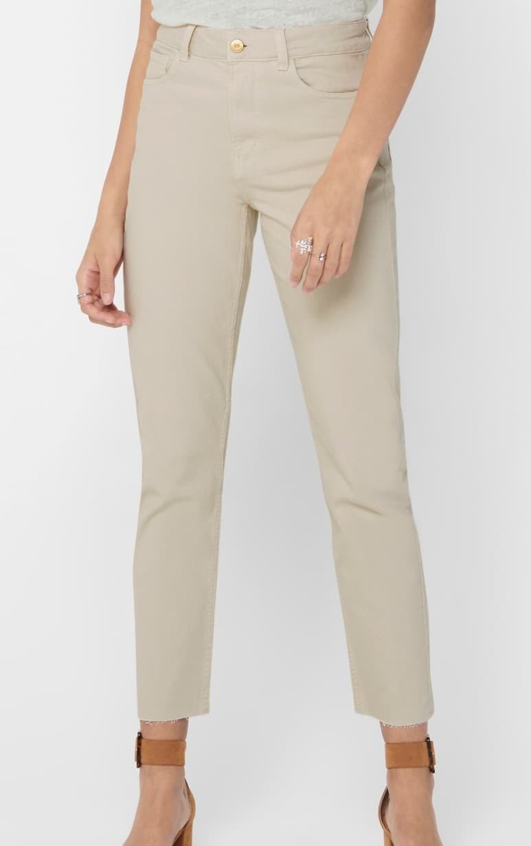 Only - onlEmily HW Raw Jeans