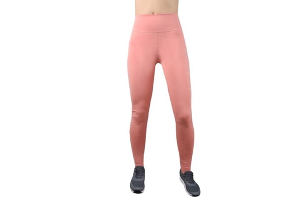 Nike Swoosh Pink, Kvinde, Leggings, lyserød L