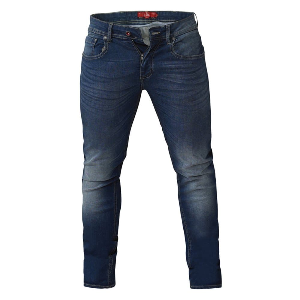 Duke Ambrose Slim Fit Stretch Jeans för män