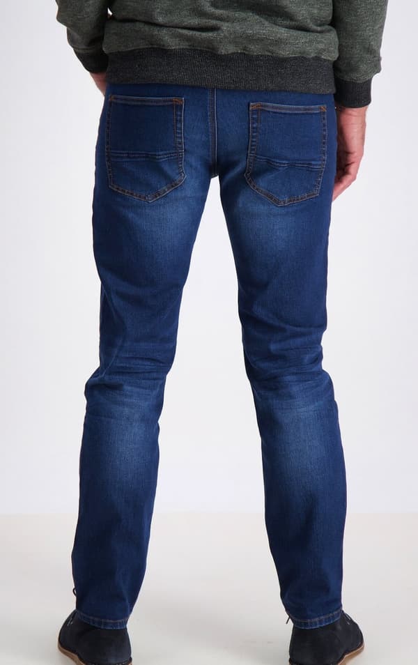 Bison - Jeans 80-033001SB Superflex, Tapered Fit