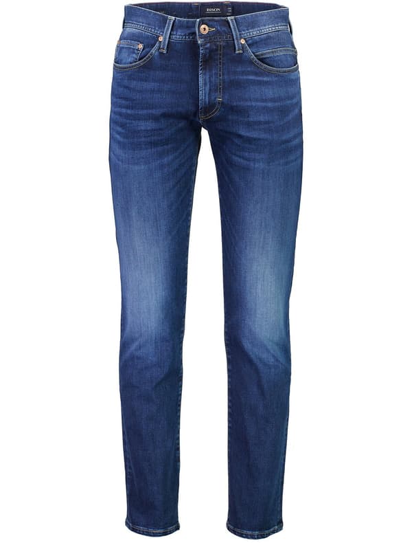 Bison - Jeans 80-033001SB Superflex, Tapered Fit