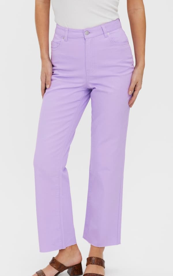 Vero Moda - vmKithy HR Straight 7/8 Jeans