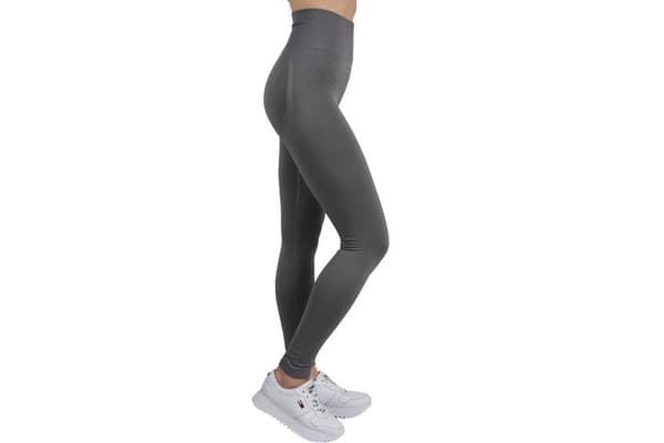GymHero Push Up Leggings 760-GREY, Kvinde, Leggings, Grå