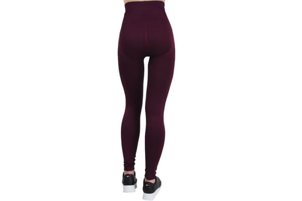 GymHero Push Up Leggings 763-BURGUND, Kvinna,  Leggings, Vinröd