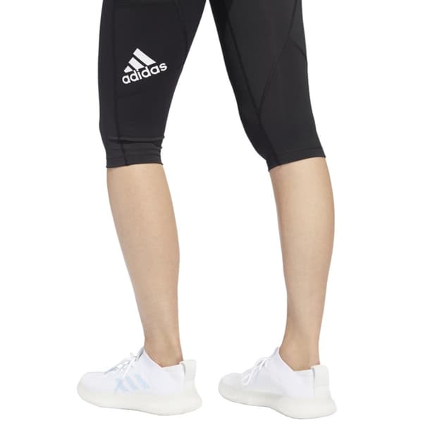 Adidas Techfit Capri Tights FJ7169, Kvinde, Leggings, Sort