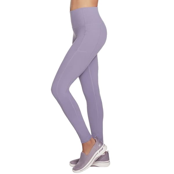 Skechers Go Walk High Waisted Legging W03LG30B-GYPR, Kvinna,  Leggings, Lila