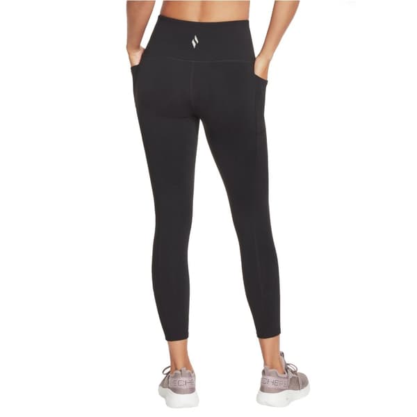 Skechers Go Walk High Waisted 7/8 Legging W03LG31B-BLK, Kvinde, Leggings, Sort