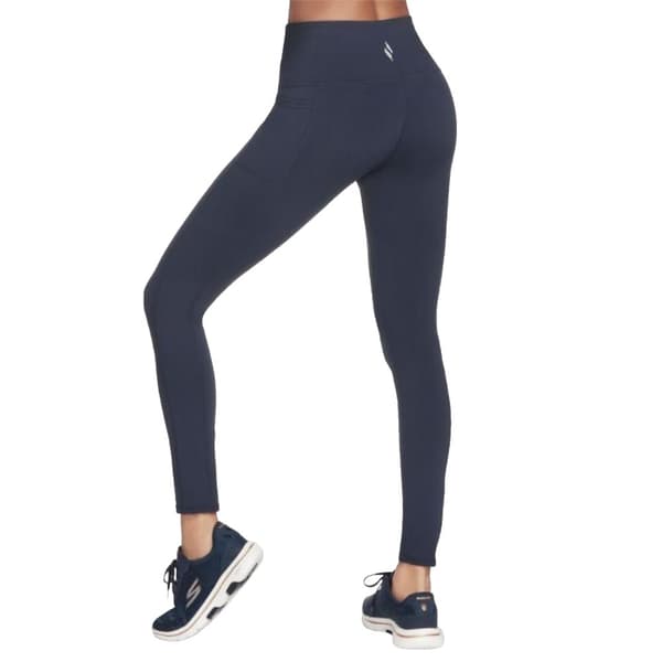 Skechers Go Walk High Waisted Legging W03LG30B-NVY, Kvinde, Leggings, Marine blå