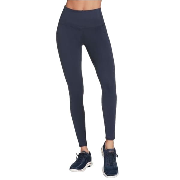 Skechers Go Walk High Waisted Legging W03LG30B-NVY, Kvinde, Leggings, Marine blå