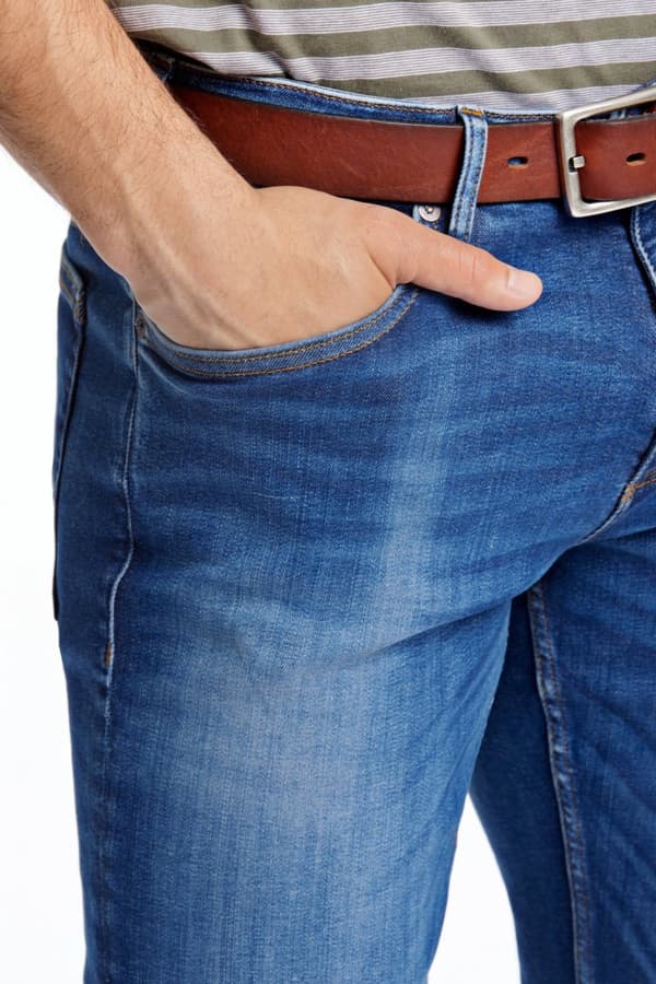 Lindbergh - Jeans 30-020000MNB, Tapered Fit